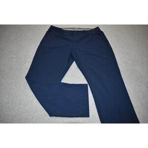 Under Armour Golf Pants Mens Size 38 x 30 Performance Nylon Polyester Blend Blue